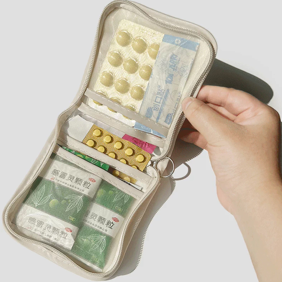 First Aid Bag Kit - Sac à médicaments de poche à