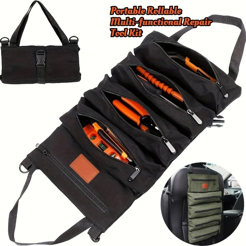 First Aid Bag Kit - Sac à outils en toile multi-usages,