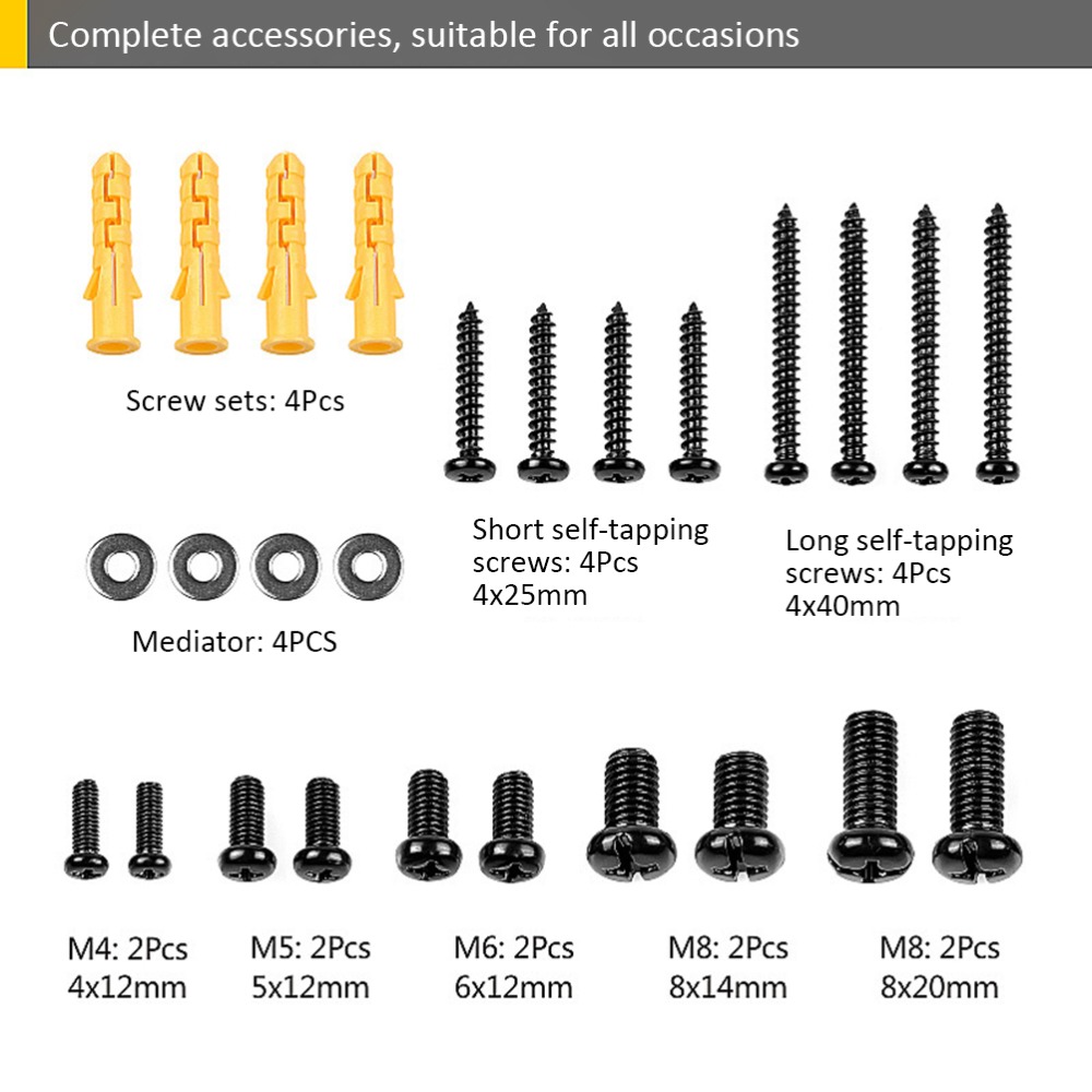 Earthquake Anchor Strap - 2 pièces, ancrages de meubles en