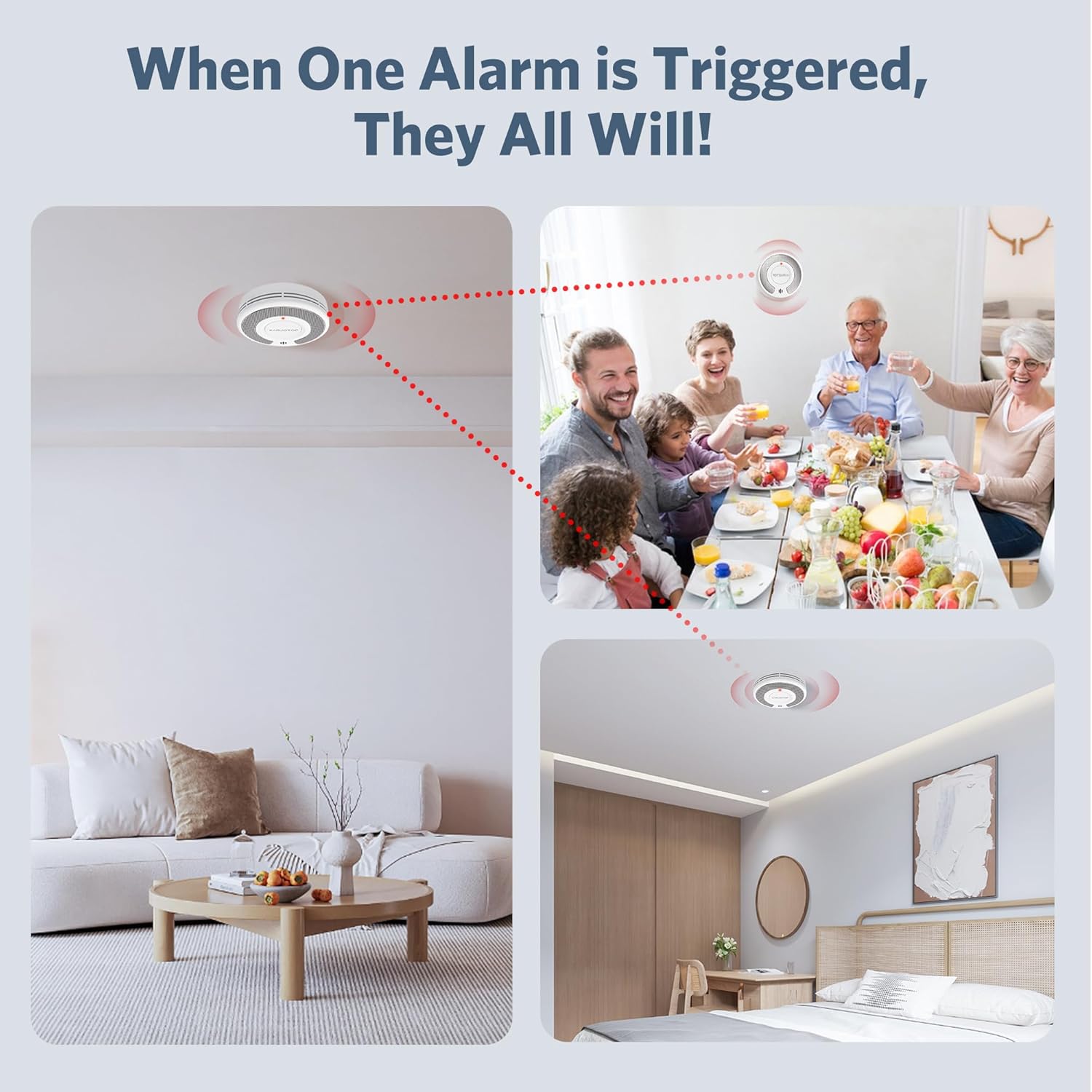 Détecteur de fumée sans fil Tu - Smoke Detector Interconnected avis et prix