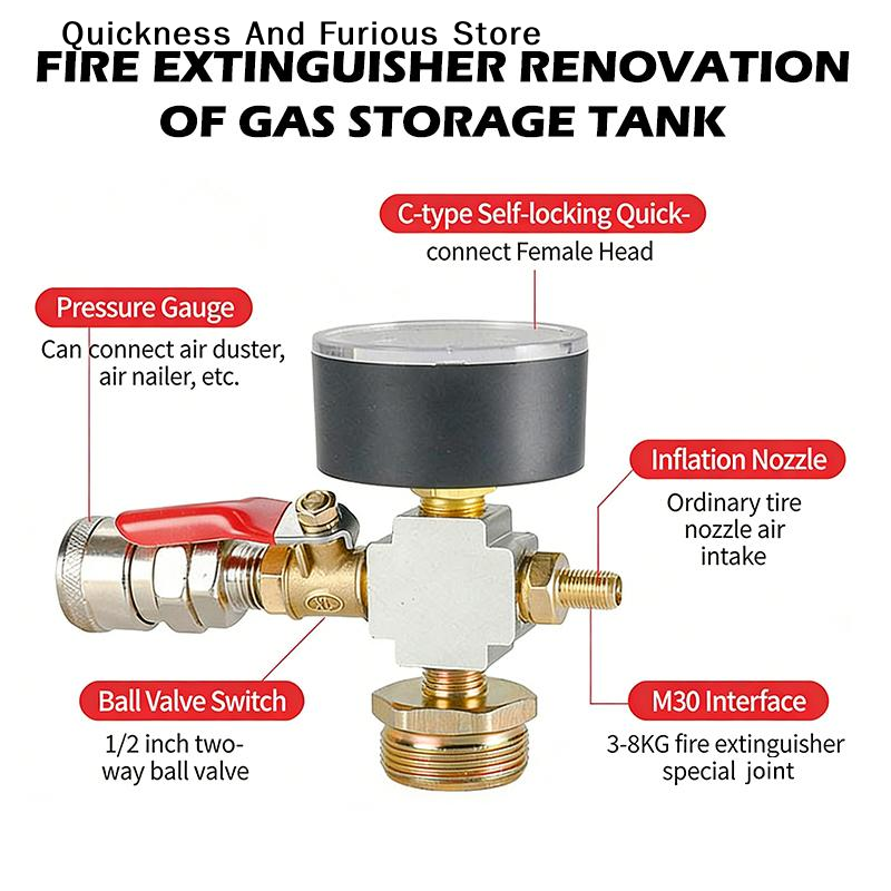 Adaptateur de pression pour pe - Fire Extinguisher Small avis et prix